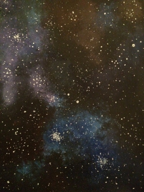 An example of the galaxy paintings you could get if you donate to Project for Awesome!Visit projectf