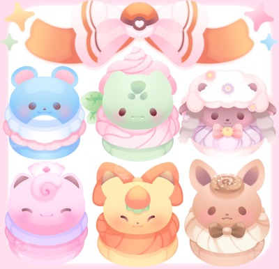 puffychi:Eat a pokemacaron to restore HP ✨