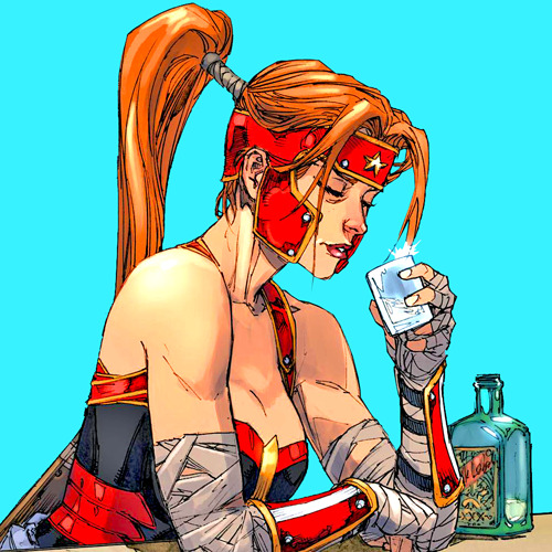 rose-wilson-worth:  Pride Month Challenge: 27. Character + A Color ↳ Artemis of Bana Mighdall + Sky Blue 