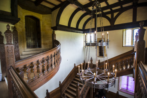 cair–paravel:Interiors of Barrington Court, Somerset, an unfurnished Tudor house, built mostly