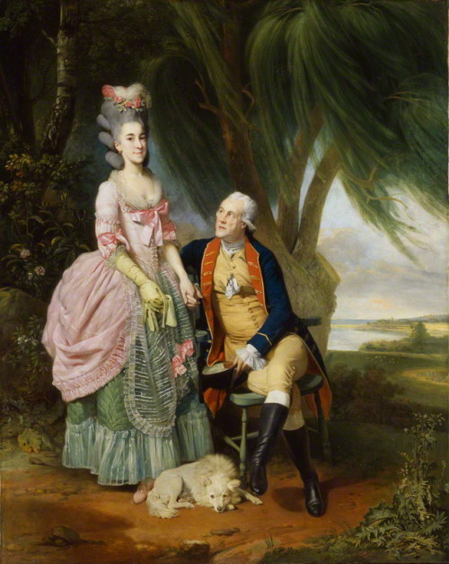 Portrait of John and Mary Wilkes, by Johann Zoffany, National Portrait Gallery, London.