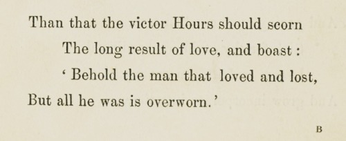 xshayarsha:From Alfred Lord Tennyson’s In Memoriam A.H.H.