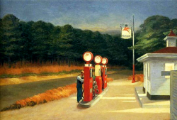 danismm:“The Gas Station” by Edward Hopper 