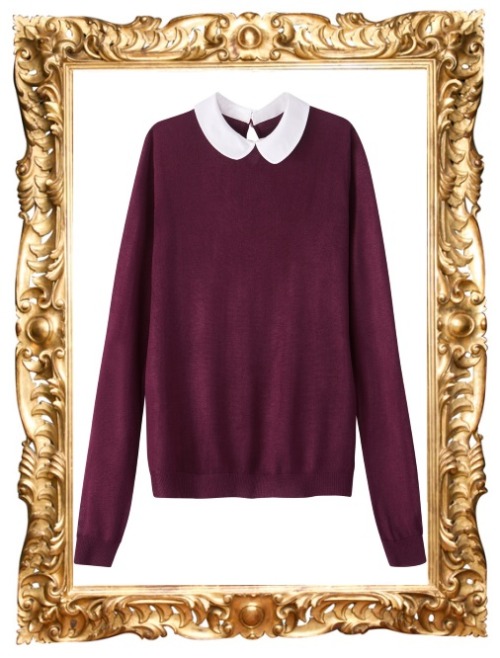 Sweater with Peter Pan Collar - £20 (was £25, get 40% off with code CYBER)