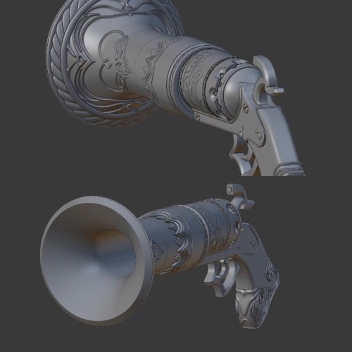 New #3dmodel in our database.• Miss Fortune guns from League of Legends. • #missfortune #lol #league