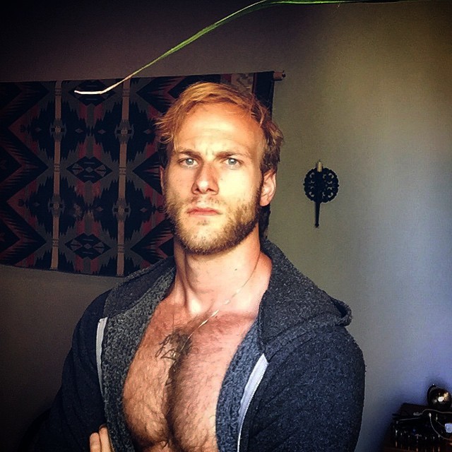 billyjacksfo:  Handsome with a Blond Hairy Chest.