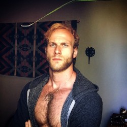 Billyjacksfo:  Handsome With A Blond Hairy Chest.