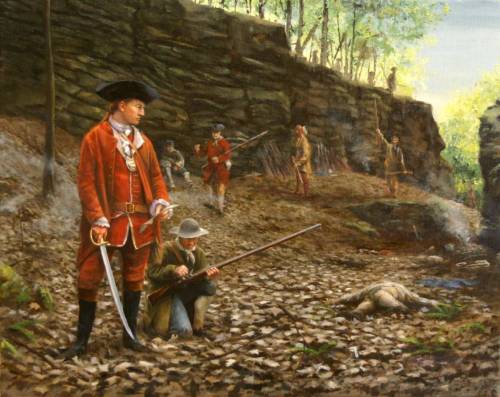 Today in History, May 28th, 1754 — The Battle of Jumonville Glen, the First Battle of the Fren