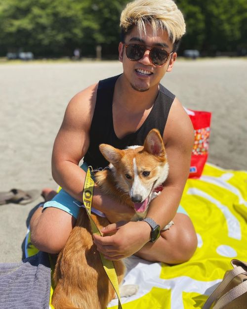 Meet the cutest Katsu ever❤️! #amaskwaswornpriorandafterthephoto  (at Golden Gardens Park) https://www.instagram.com/p/CCVM3xCgMPG/?igshid=t53zvtmcriez