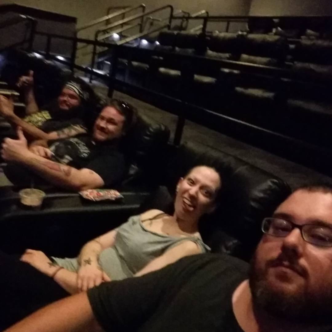 Movie time!!! #Ghostbusters BTW these 3 peeps were in the freaking movie!!! (at Showcase