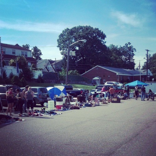 Rummage sale right now in #northarlington ! Buy our stuff! (at VFW North Arlington)
