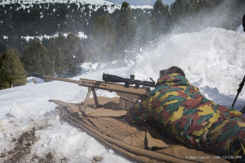 militaryarmament:Belgian light Infantry battalion conducting weapons training in Austria. April 1, 2