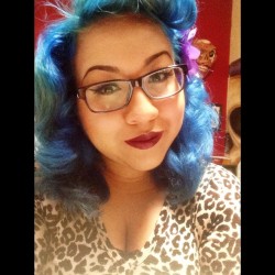 ohtanyageee:  #bluehair