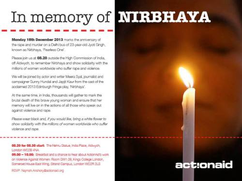 two-browngirls: IN MEMORY OF NIRBHAYA: 16TH DECEMBER 2013 A year on, and the story of Jyoti Singh P
