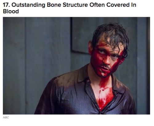 gothiccharmschool: idontfindyouthatinteresting: buzzfeedgeeky: How does Hannibal not have a whole bu