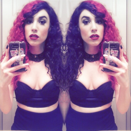 moon-cosmic-power:  Black Kitty Queen.   i miss this hair :c