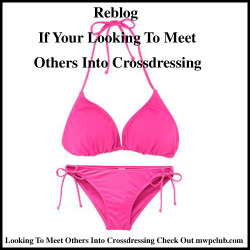 pantycouple:  Crossdressing feels so good, and seeing others who crossdress is so exciting. Its always nice being around others who crossdress whether in person or online. Its nice having friends who can relate to dressing. Reblog this if your looking