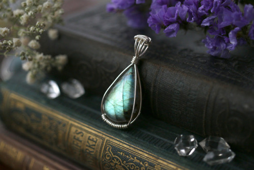 Beautiful labradorite pendants in sterling silver handmade by me.Available at my Etsy Shop - Sedna 9