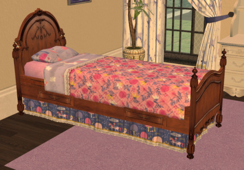 @princesspiratecat​  I’m sorry, I missed your comment that you wanted to recolor this bed when I fin