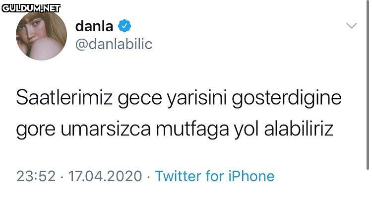 gece yarısını geçti ama...