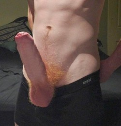 Whitefag4Bbc:  Playtime4Younow:what’s Better Than A Thick Uncut Ginger Cock?  My