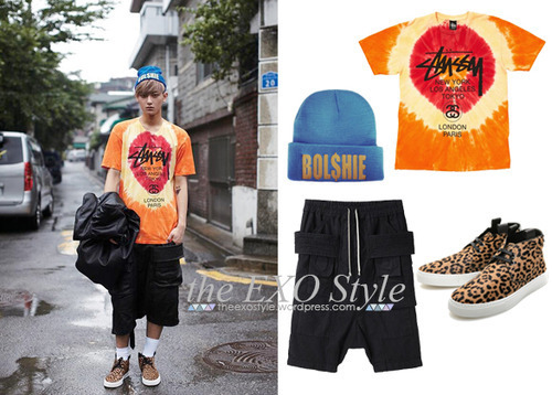 the EXO Style — [Style I.D.-GROWL] Tao - BOL$HIE, STUSSY, RICK