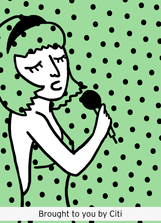 yahoo-backstage:  A song is better with a second voice because one just isn’t enough, as this piece by Tumblr Creatr Laurene Boglio shows. With the Citi® Double Cash card, you can earn 1% back when you buy and another 1% cash back when you pay for