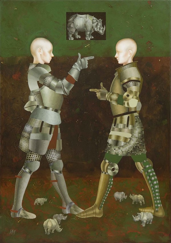 Igor &amp; Marina.Â Walkers - XVI (Rhinoceros).Â 2011.