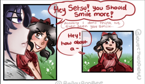 Just a fun little comic i did of the demon cousins cause we need more soft shinanigans in this fando