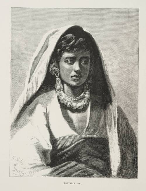 An Egyptian girl by Gustav Richter, 1878