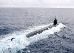 photoyage:  PACIFIC OCEAN (Nov. 17, 2009) The Seawolf-class attack submarine USS Connecticut (SSN 22) is underway in the Pacific Ocean. Ships from the U.S. Navy and Japan Maritime Self-Defense Force are participating in Annual Exercise (ANNUALEX 21G),