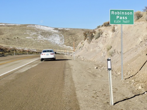 Nevada Highways V - High Points, US 50 “The Loneliest Road in America,” White Pine County, 2020.