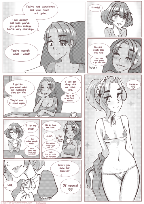 cafelesbeans: Chapter 1 Page 3 The TRUE UNIFORM is revealed!