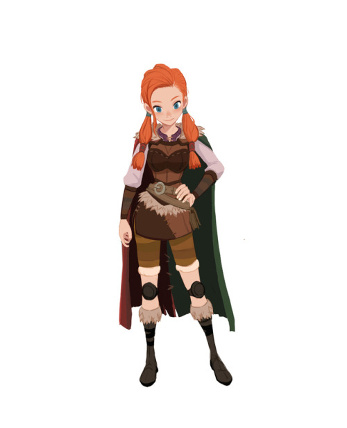 The sea king contest Viking team &ldquo;Kayla&rdquo;3D Sculpt by Melissa SylvanaConcept by h