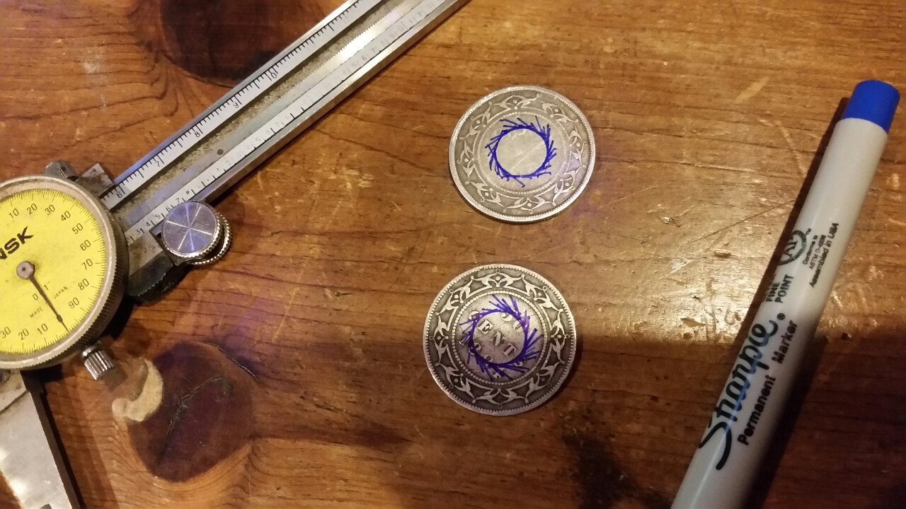 iamnotacreepyfucker:  I don’t share much but I’ve been making coin rings for