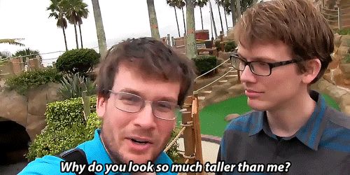 followingslowly:In which John is still in denial about his height…[x] [x]