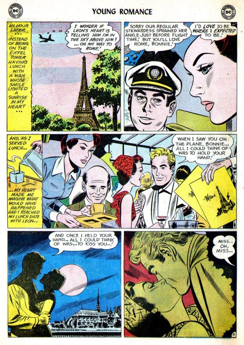“Another Face - Another Love” Part One by John Romita Sr.(published in Young Romance Com