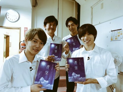 19.8.2018The final show for Recitation Drama 『青空 (Aozora)』Thank you for watching As an actor, I