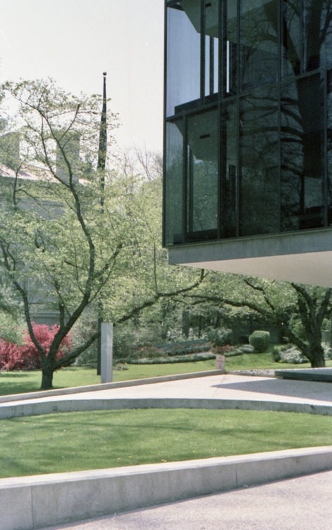 Chancery, Embassy of Brasil, Washington, DC, two upper photos 1972, lower photo 1974.‘The building w