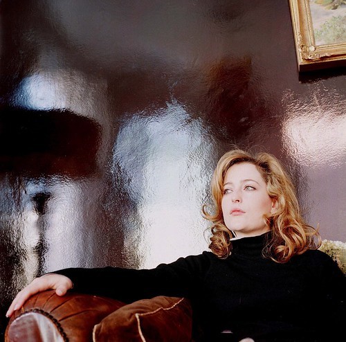 Gillian Anderson by Grant Scott for Elle Decoration, 2003