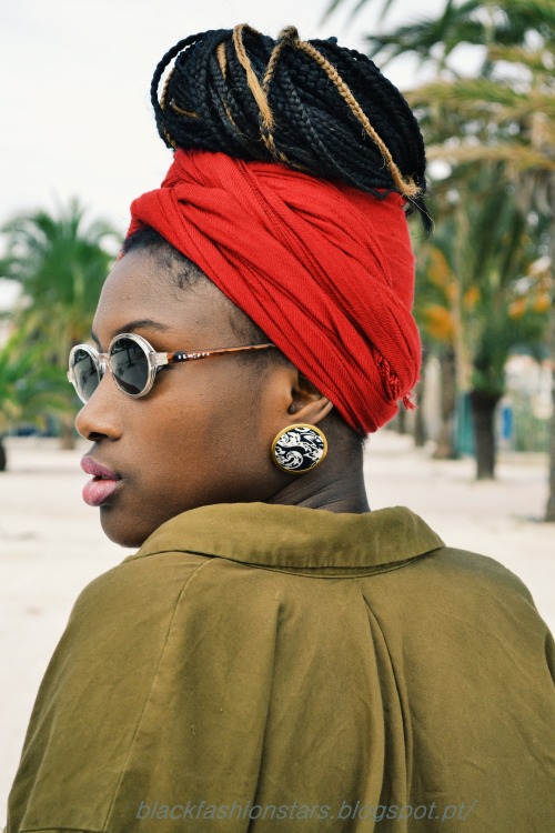 blackfashionstars:  Marina by Abdel Queta Tavares I photographed a beautiful African girl with her exotic beauty and a fabulous body and a rare elegance. Marina loves turban because an African woman always looks good with turban.  She considers herself