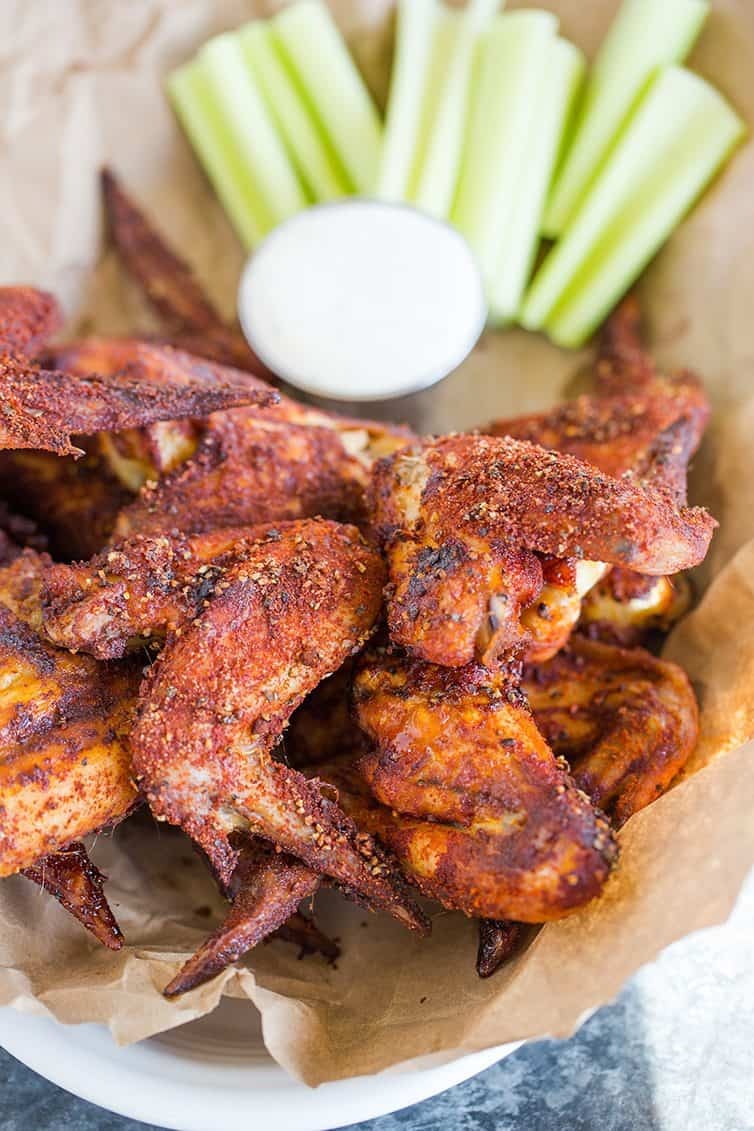 pinterestfoodie1992:CRISPY BAKED CHICKEN WINGS