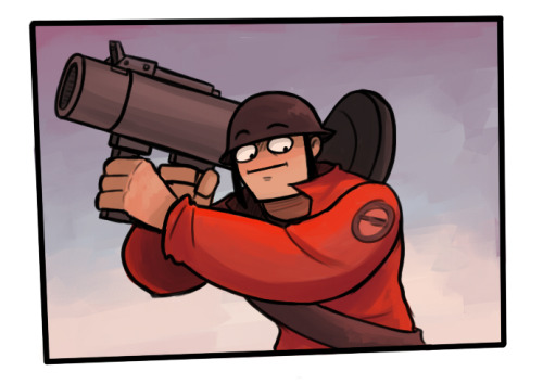 parallelpie:It’s hard to decide whether or not to introduce oblivious snipers to their friend, Mr.Cl