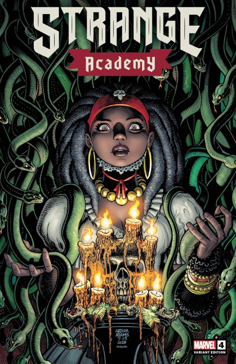 superheroesincolor:Strange Academy Vol 1 #4 (2020)  // Marvel ComicsZoe LaveauStory: Skottie Young, 