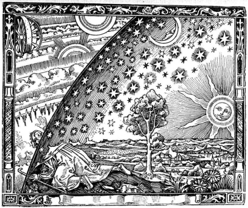 Flammarion engraving, from the book L’atmosphère: météorologie populaire, 1888. Unknown artist. Engr