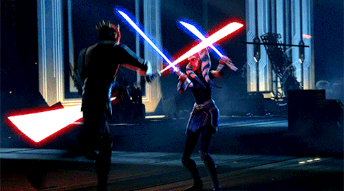 @prequelsnet Mission 05: Duels   ➙ Ahsoka Vs Maul