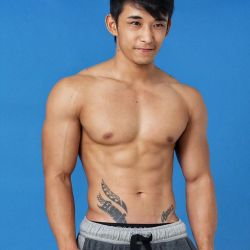 mantop106910:  目前住菲律賓的紋身帥氣健身男..Ken Hanaoka