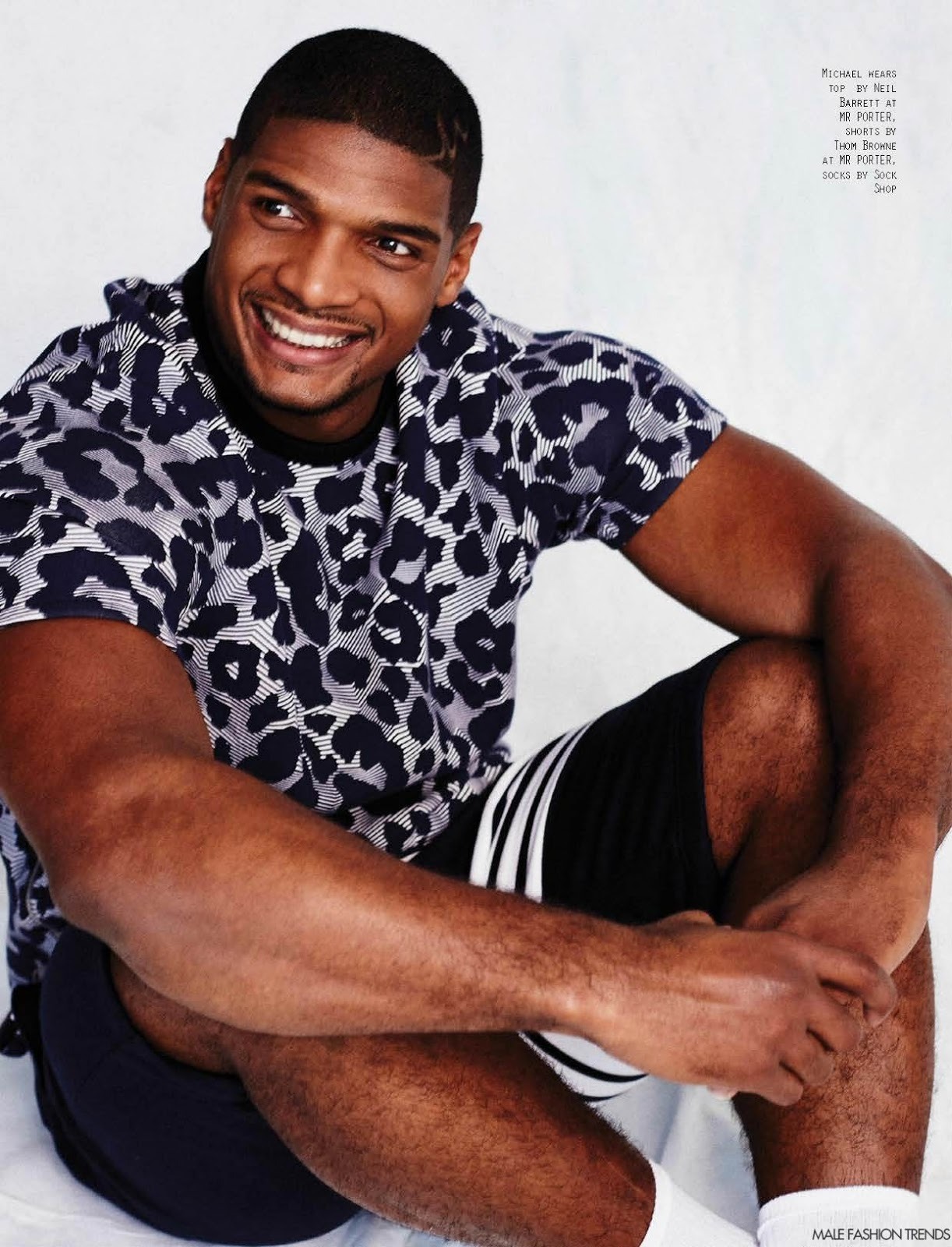 blkwolf676:  (via Michael Sam para Attitude Magazine Mayo 2016 por Leigh Kelly) 