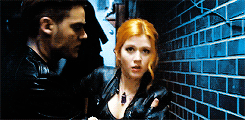 kmcnamaragifs:clary fray + color: blue
