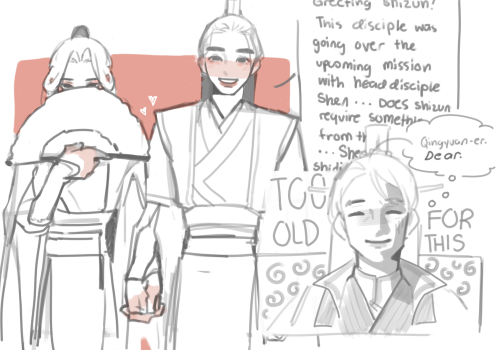 Some Qijiu (and One Yueliu) Doodle Requests